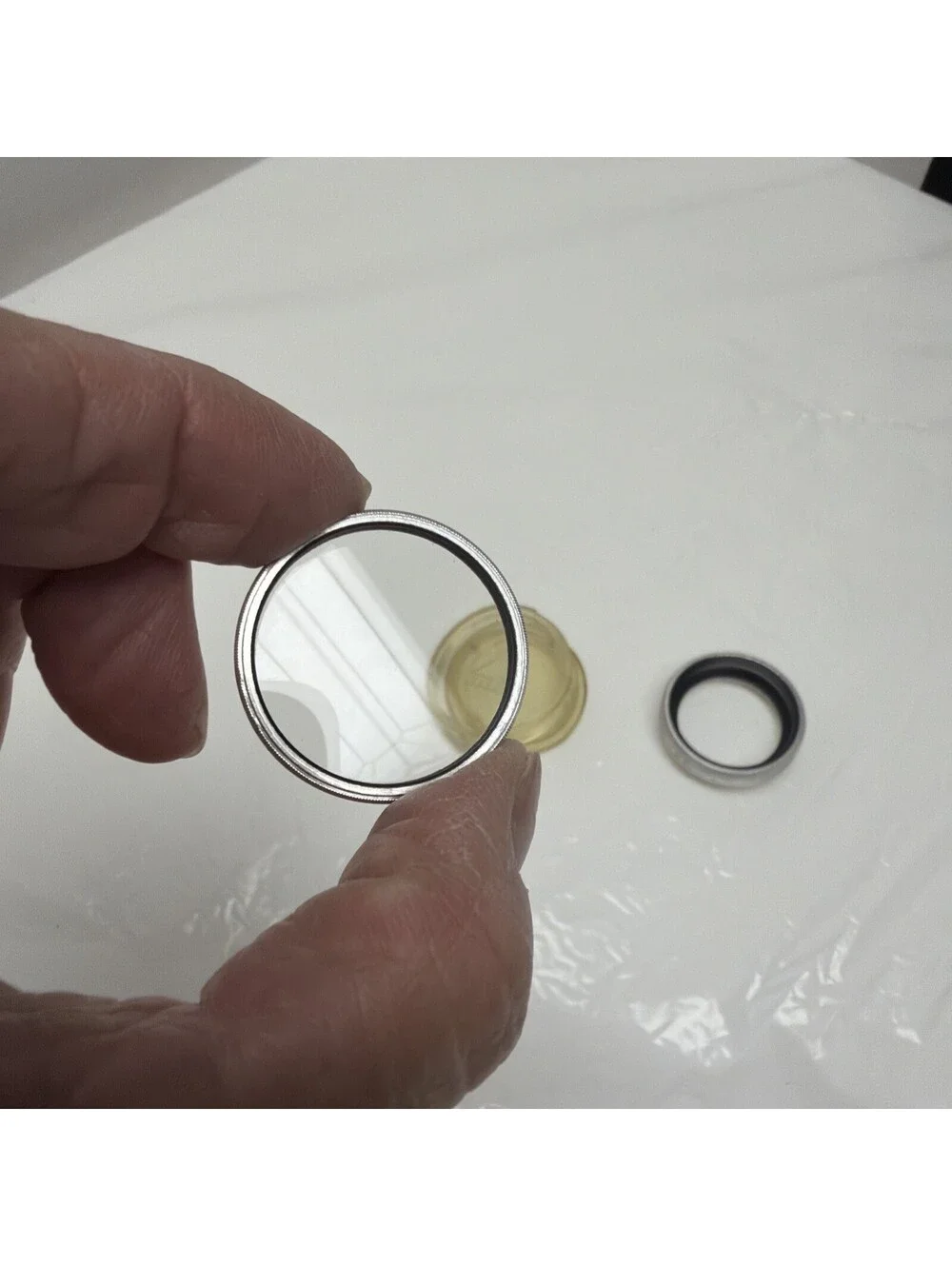 Argus 30 mm 1 Diopter Portrait Lens & Adapter Ring 28.5 mm Aluminum Vintage